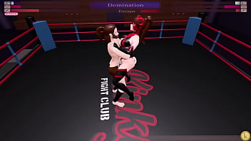 John vs the beast kinky fight club sexfight femdom straight
