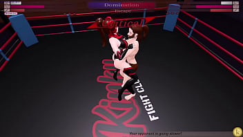 John vs the beast kinky fight club sexfight femdom straight