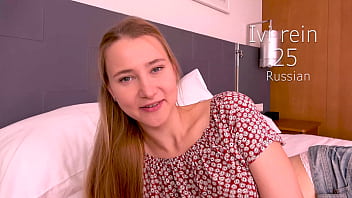 Skinny ivi rein in hard casting by big dick