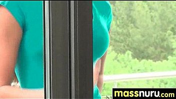 Sexy girl nuru massage and fuck 4