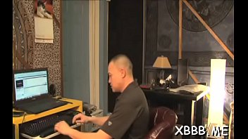 Frisky bimbo blows then fucks