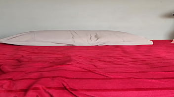 Having alot of solo fun in bed