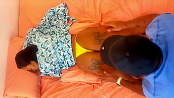 Stepmom shared bed with stepson and have sex while dad is working panama