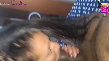 Minha esposa chegando em casa arrombada por uma rola preta de 24cm sonho de corno