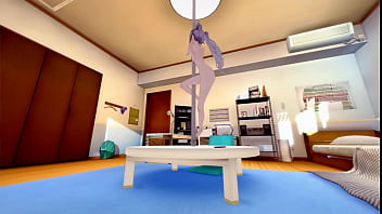 Naked keqing in dance