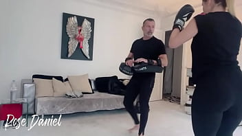 Bonjour mes chéris mon premier cours de boxe aujourd’hui j’ai eu un