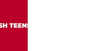 Blonde british 18 year old student sucks cock and swallows a massive load of cum