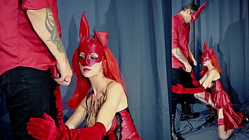 I feel his big cock in my tight throat and notice that my pussy is getting very wet