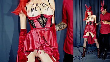 I feel his big cock in my tight throat and notice that my pussy is getting very wet