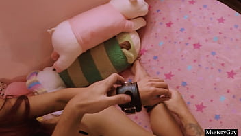 Spanking bondage and sex with the tight pussy cindy luna petite