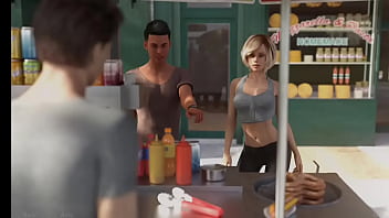 Midnight paradise cap 6 masaje a mi sexy hermanastra rubia