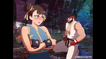 Thick thighs girl gets pounded at the gym after training