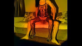 Milf with in erotic stockings