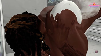 Mae fucks her step brother moriah in shower early morning while parents are home