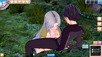 Hentai sorceress ellie fucks outdoors