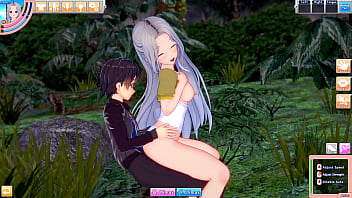 Hentai sorceress ellie fucks outdoors