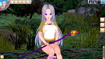 Hentai sorceress ellie fucks outdoors