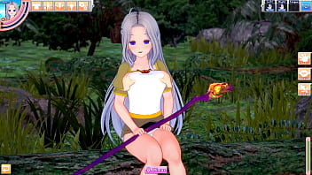 Hentai sorceress ellie fucks outdoors