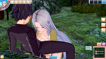 Hentai sorceress ellie fucks outdoors