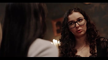 Nerdy vampire leana lovings bites rikako katayama asian babe transforms into pussy craving lesbian