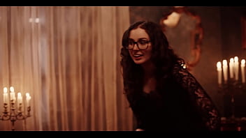 Nerdy vampire leana lovings bites rikako katayama asian babe transforms into pussy craving lesbian