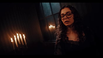 Nerdy vampire leana lovings bites rikako katayama asian babe transforms into pussy craving lesbian