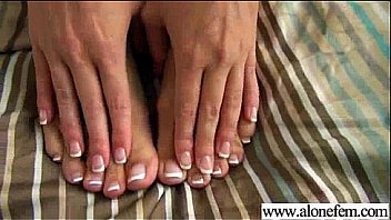 Sexy horny girl use sex toys to rich orgasm clip 21