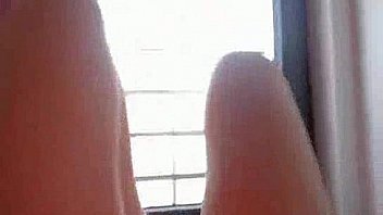 Slut evelyn8 flashing ass on web sex
