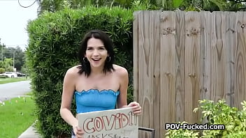 She sells goods on my front yard so i fuck her pussy She sells goods on my front yard so i fuck her pussy