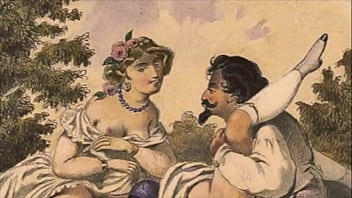 Retro erotic illustration