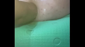 3rd time today stretching his asshole