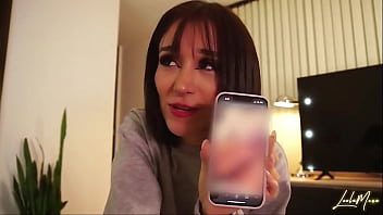 My step brother sent me dick pics by mistake and i got horny