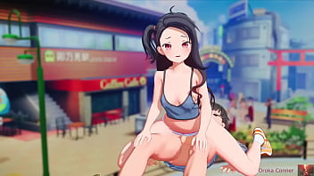 I came inside while still outside she rode me for all to see