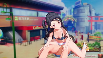 I came inside while still outside she rode me for all to see