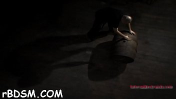 Nasty woman is posing in lingerie