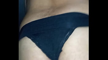 Boy Wearing Thong N Bra thumbnail