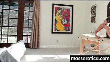 Sensual oil massage turns to hot lesbian action 21