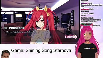 Vtuber lewdneko plays shining song starnova aki route part 2 Vtuber lewdneko plays shining song starnova aki route part 2