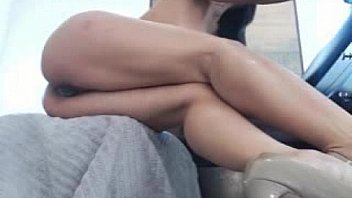 Perfect asian milf teases on webcam