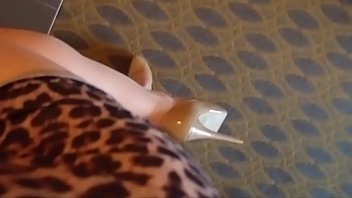 Stockings and heels from my pov