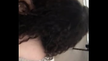 Mixed girlfriend comes over for some backshots