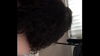 Mixed girlfriend comes over for some backshots