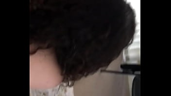 Mixed girlfriend comes over for some backshots