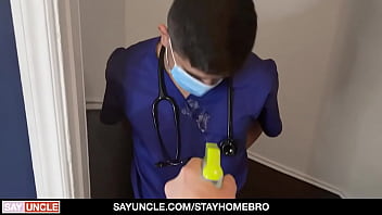 Male Nurse Alex Montenegro Takes Good Care Of Patient Thyle Knoxx thumbnail