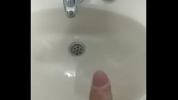 Cumshot In The Bathroom thumbnail