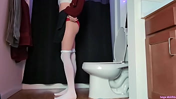 College girl raven peeing voyeur sage eldritch