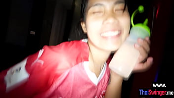 Sexy Thai Babe Noey Swallowed Hard Dick And Enjoyed Rough Sex thumbnail