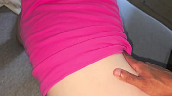 Jungle bunny stuffs bbc in both holes of a snow bunny anal