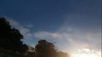 Giving a blowjob plain in daylight outdoors Giving a blowjob plain in daylight outdoors