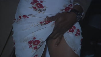 A milf fucked outdoor in the night